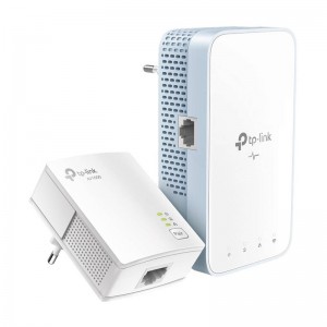 Kit Adaptador Powerline TP-Link TL-WPA7517 KIT AV1000 Homeplug AV2 Gigabit Wi-Fi AC750 Dual-Band